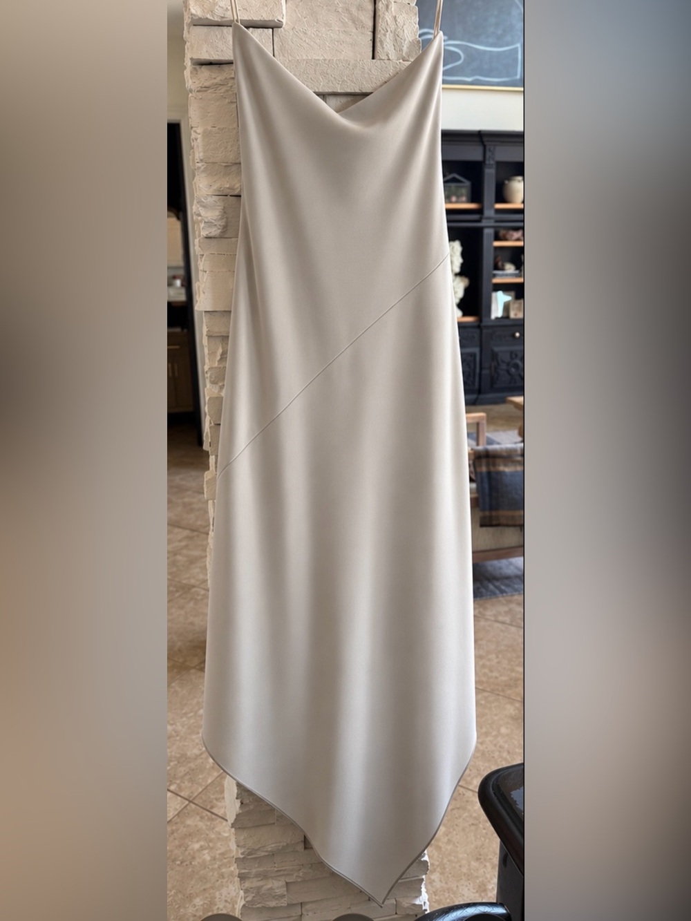 NWT- Helmut Lang Scarf Hem Dress
